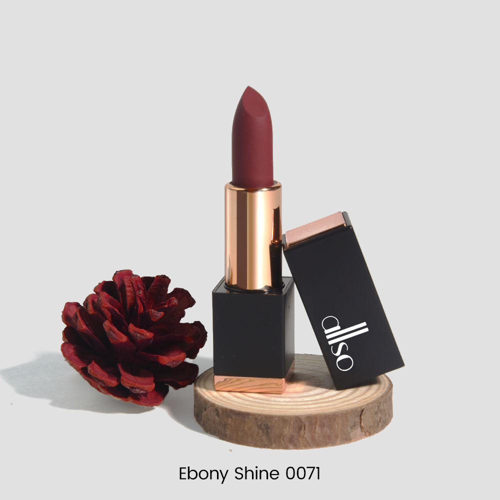 allso Bold Luxe High-Shine Lipstick, Bantu Shine