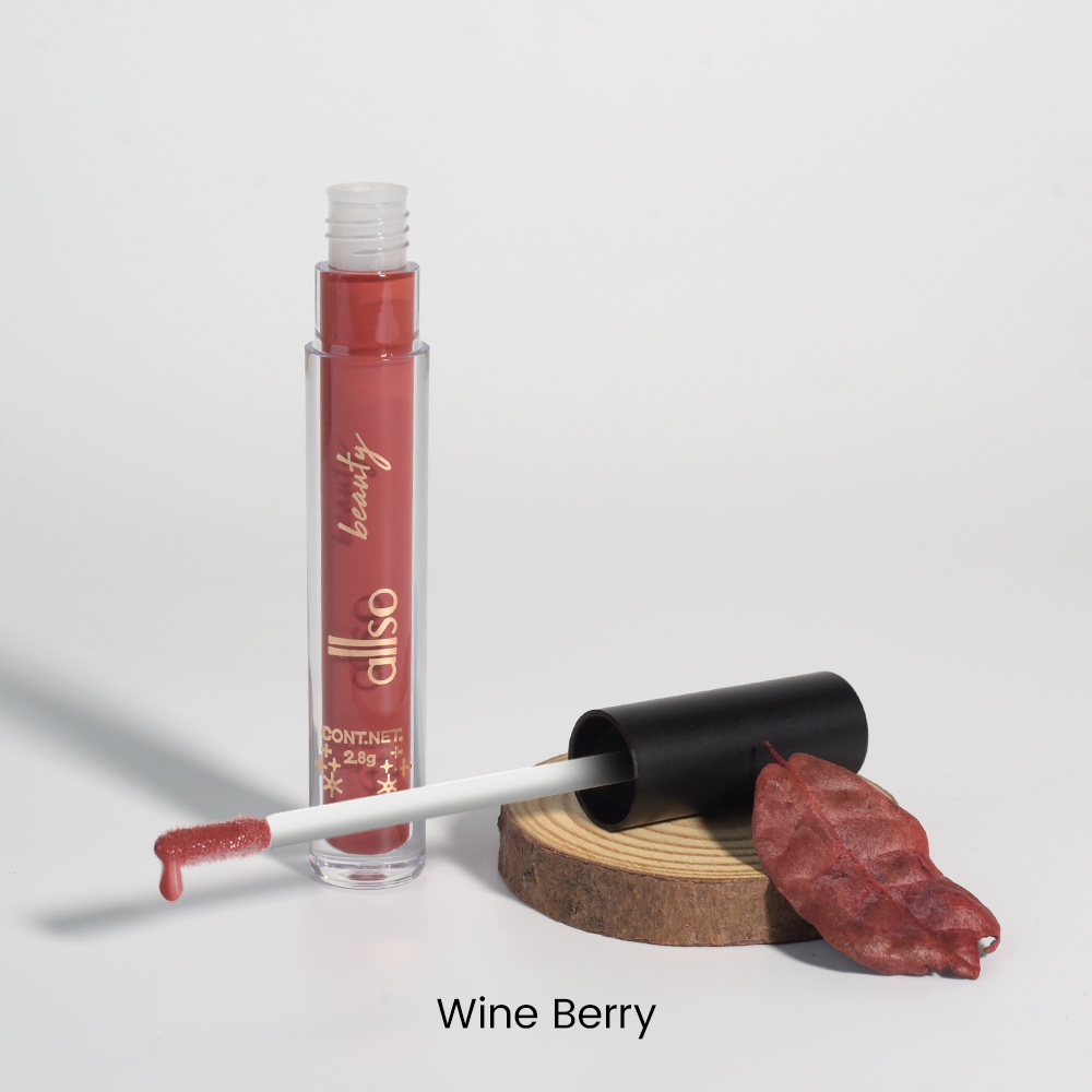 allso Plumper Lip Gloss, Wine Berry