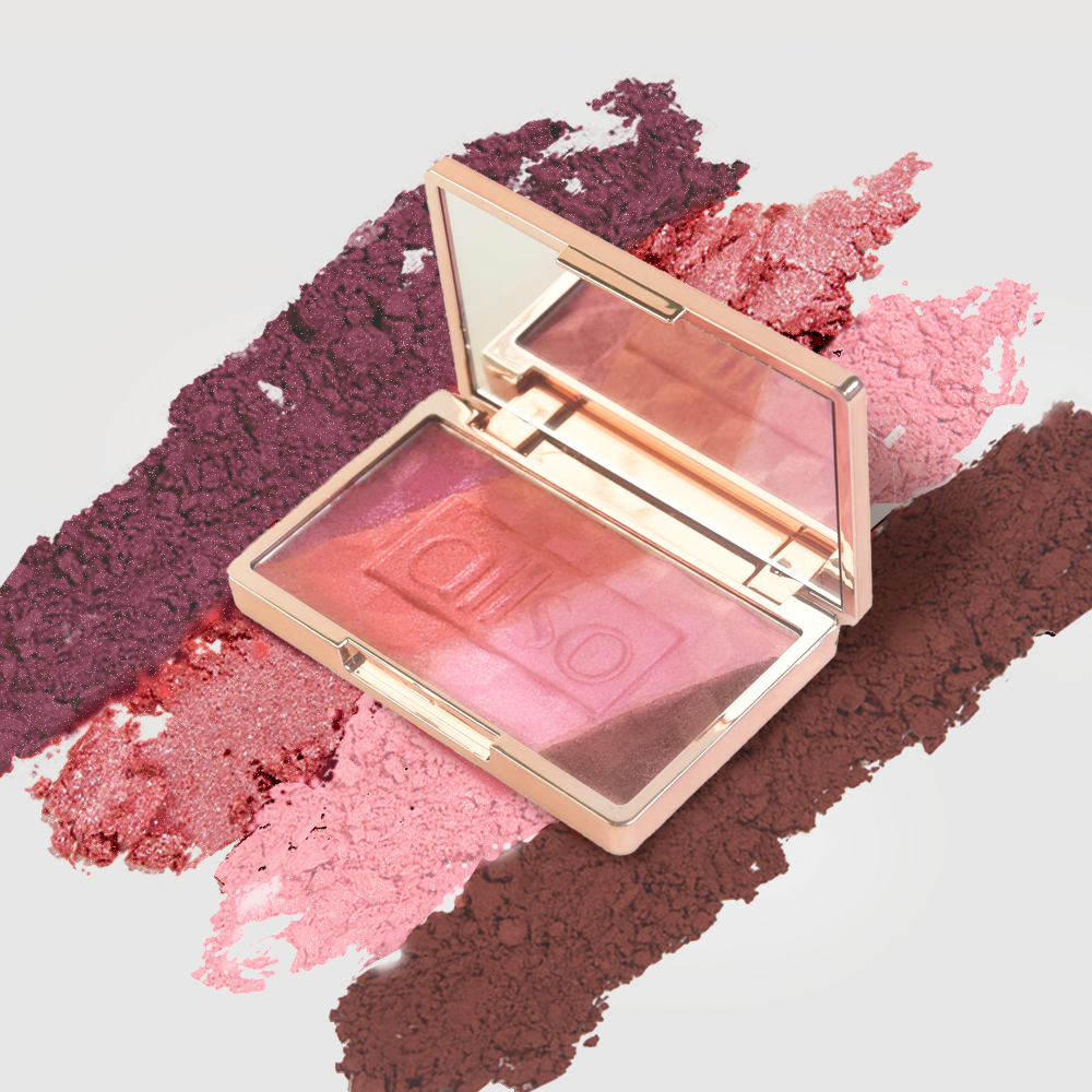 allso Powder Blush Quad - The Retro Vibe