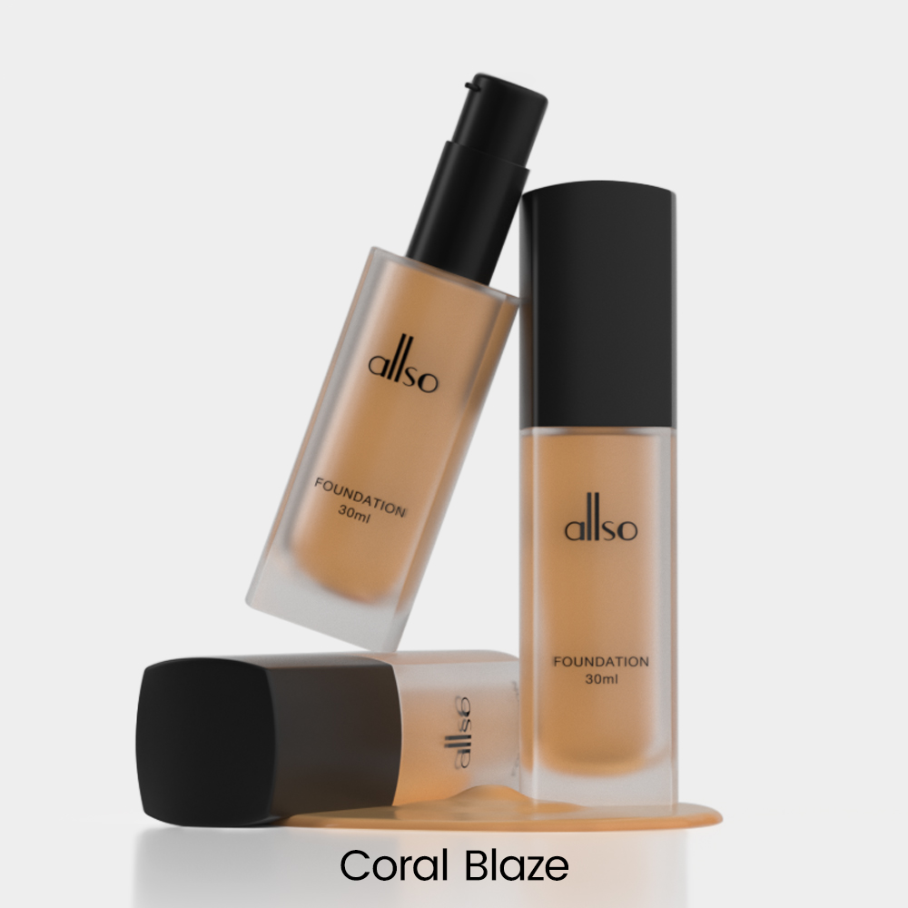 allso Poreless Soft Matte Longwear Foundation, Chestnut