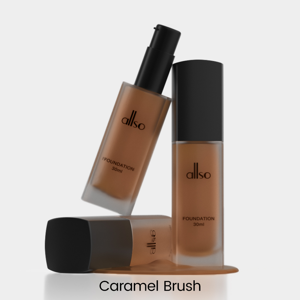 allso Poreless Soft Matte Longwear Foundation, Espresso Glow