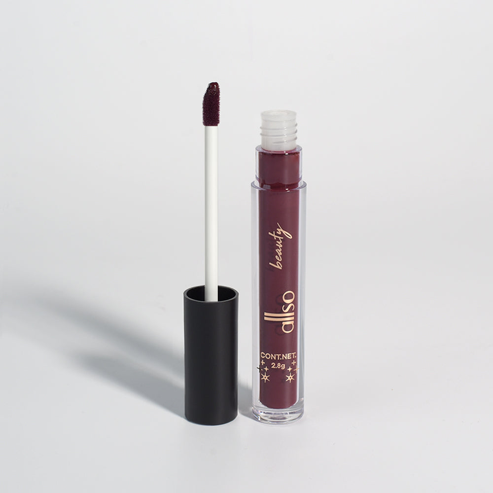 allso Bold Lock Kissproof Matte Liquid Lipstick, Scarlet