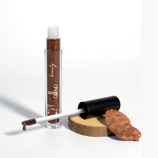 allso Bold Lock Kissproof Matte Liquid Lipstick, Baked Pecan