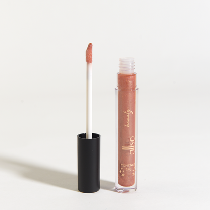 allso Plumper Lip Shine, Cocoa Glow