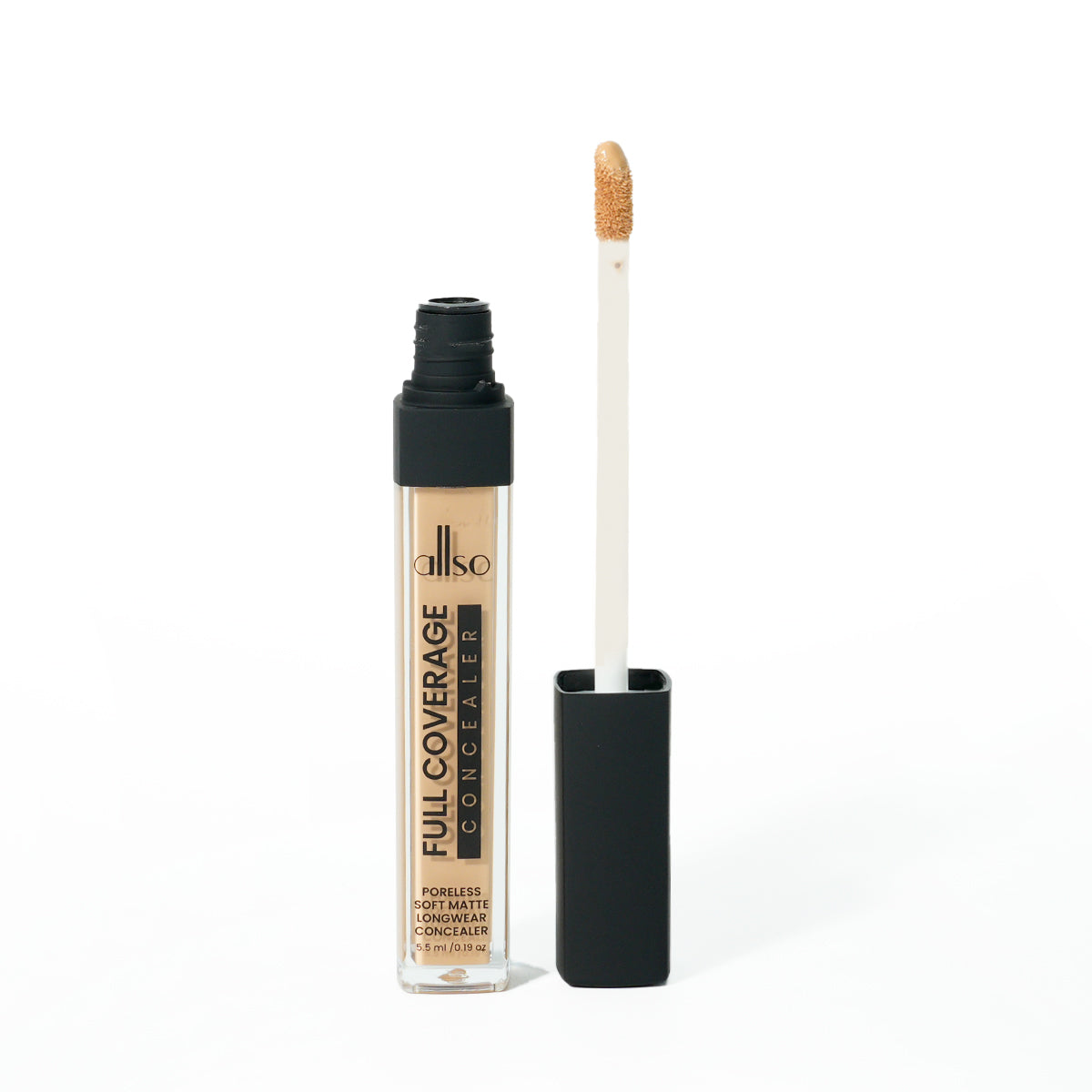 allso Poreless Soft Matte Longwear Concealer, Classic Latte