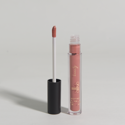 allso Bold Lock Kissproof Matte Liquid Lipstick, Mocha