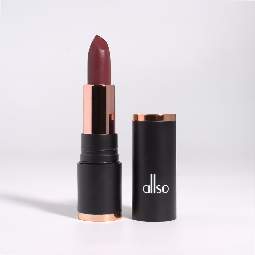 allso Bold Lock Kissproof Matte Lipstick, Nubian Sunset 0026