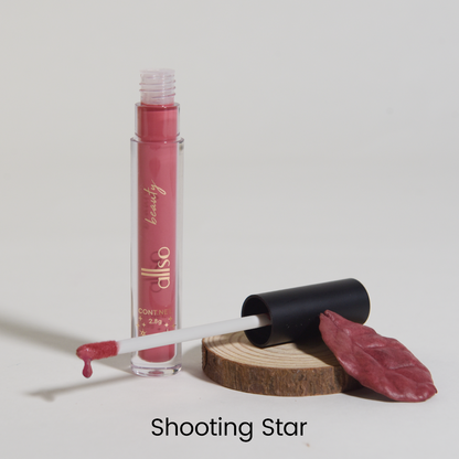 allso Bold Lock Kissproof Matte Liquid Lipstick, Cranberry