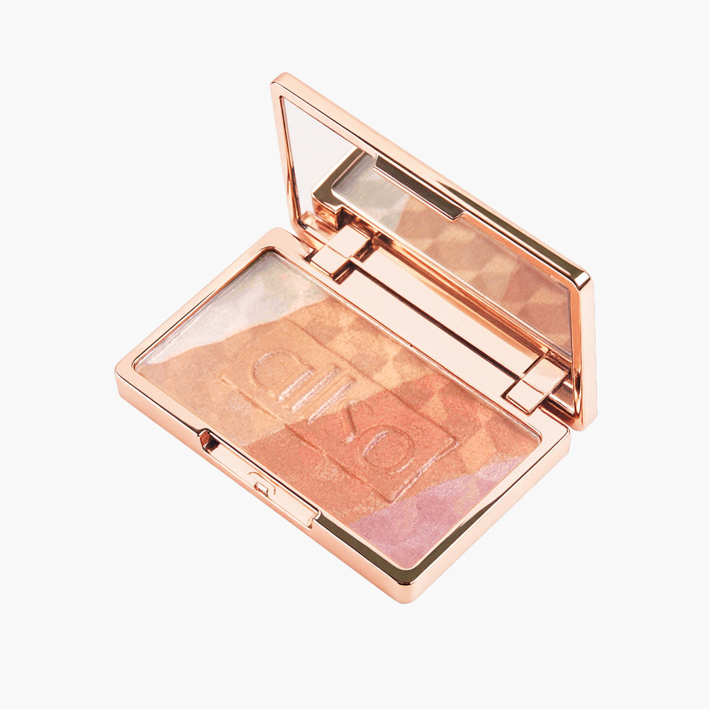 Quadruplo de sombras sedosas allso, nude smoke