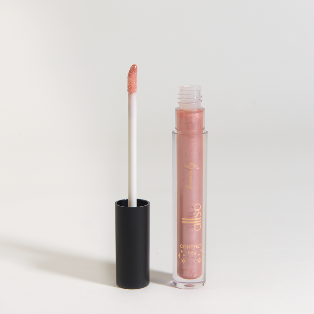 allso Plumper Lip Shine, Cocoa Glow